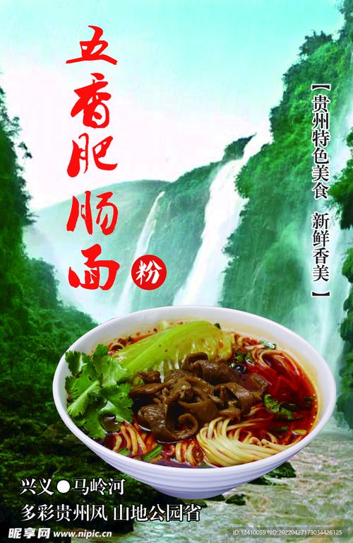 贵州五香肥肠面设计图